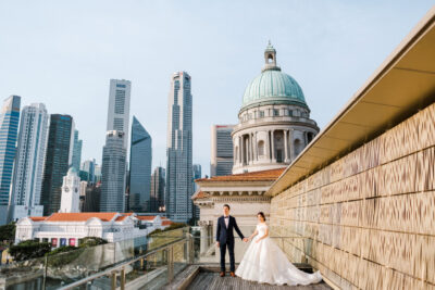 prewedding photoshoot National Museum of Singapore